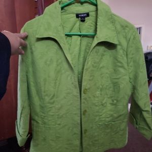 Gorgeous spring green jacket
